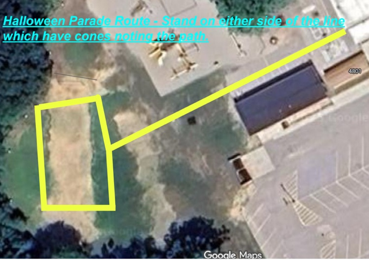 Halloween Parade Map