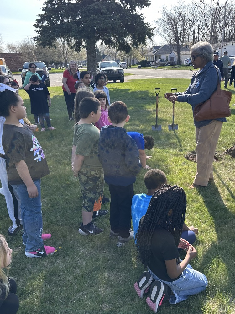 Arbor Day tree planting