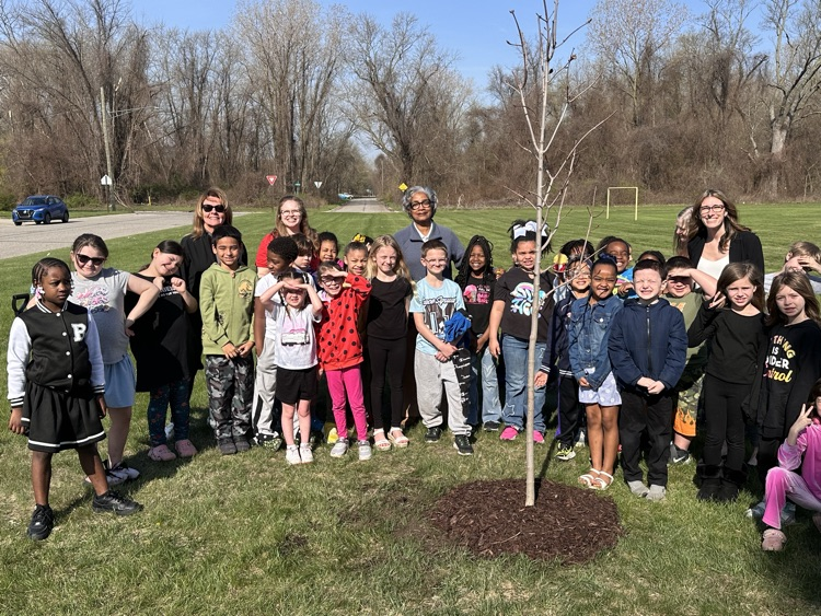Arbor Day tree planting