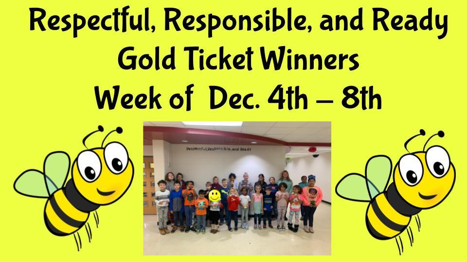 Gold Ticket Winners