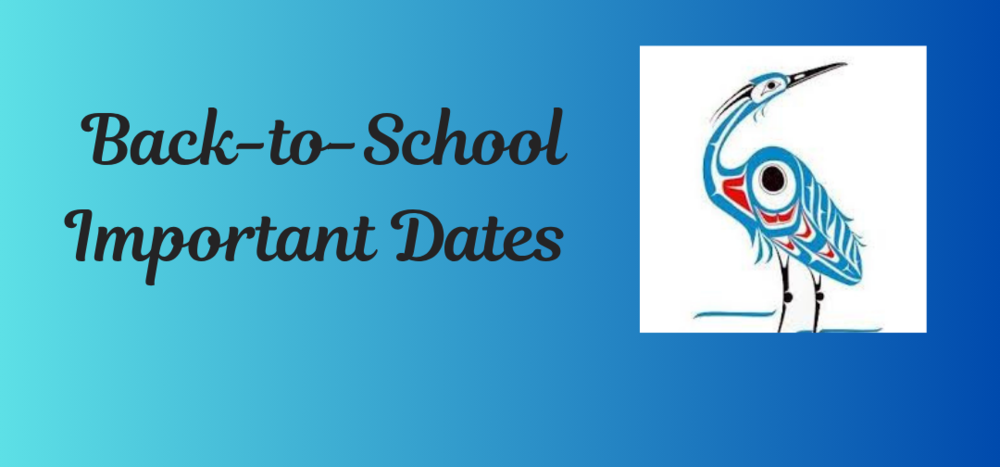 Back to School Important Dates