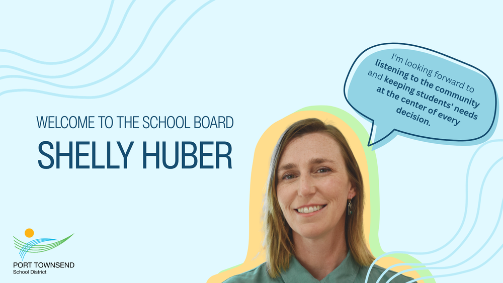 Welcome to the Board, Shelly Huber!"I'm looking forward to listening to the community and keeping students' needs at the center of every decision."