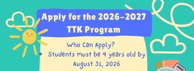 accepting Transition to Kindergarten (TTK) 