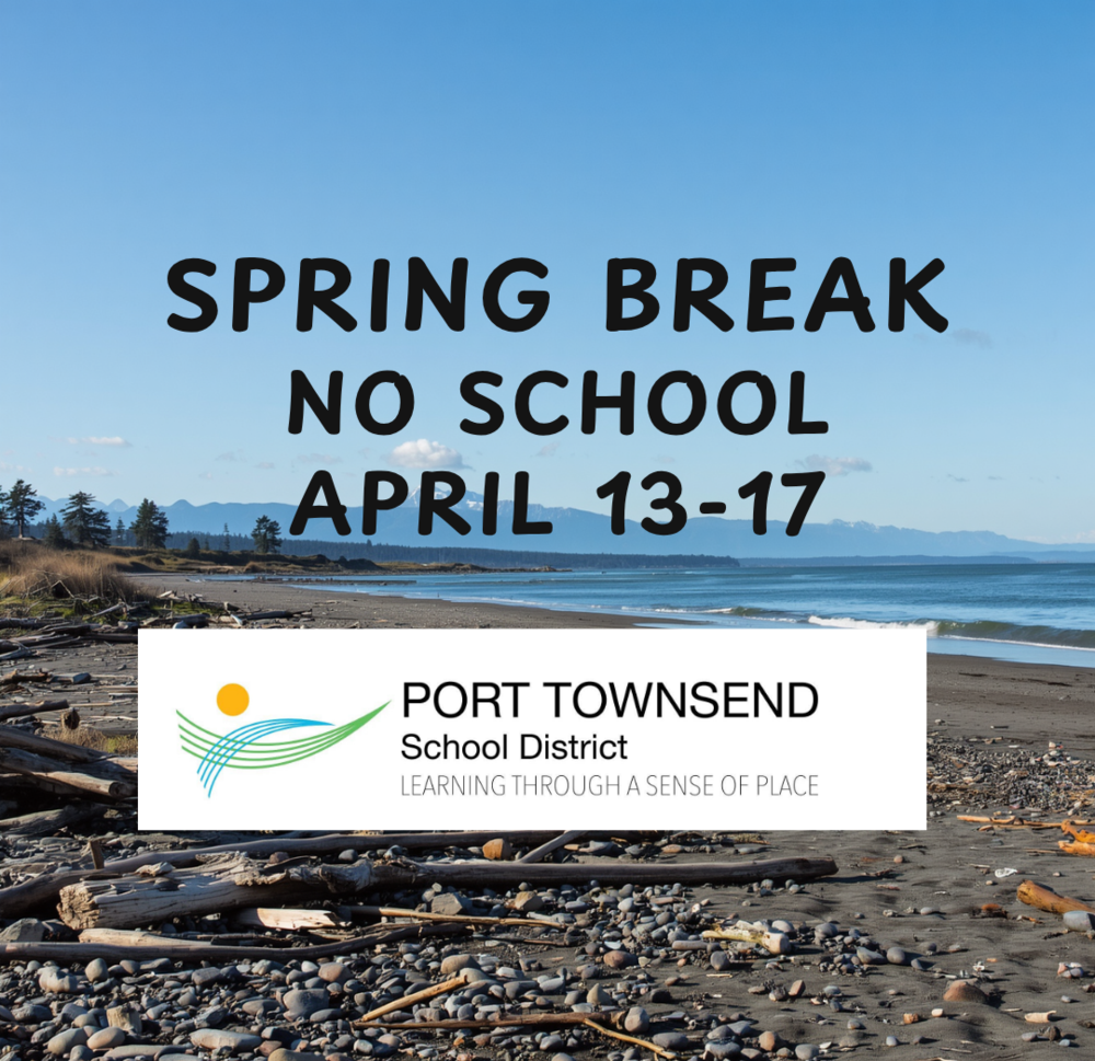 beach picture with spring break no school April 13-17