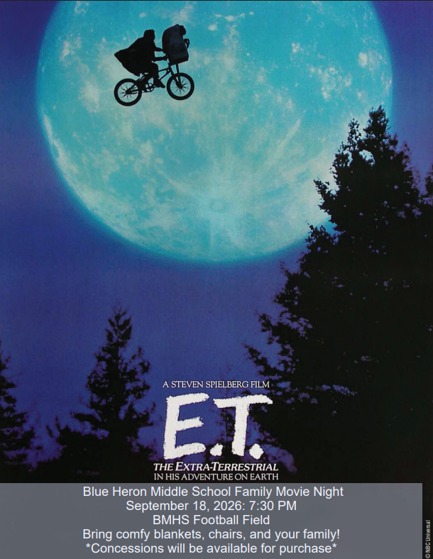 Flyer for Family Movie Night on September 18th