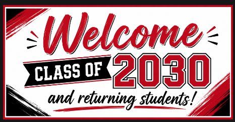Welcome banner