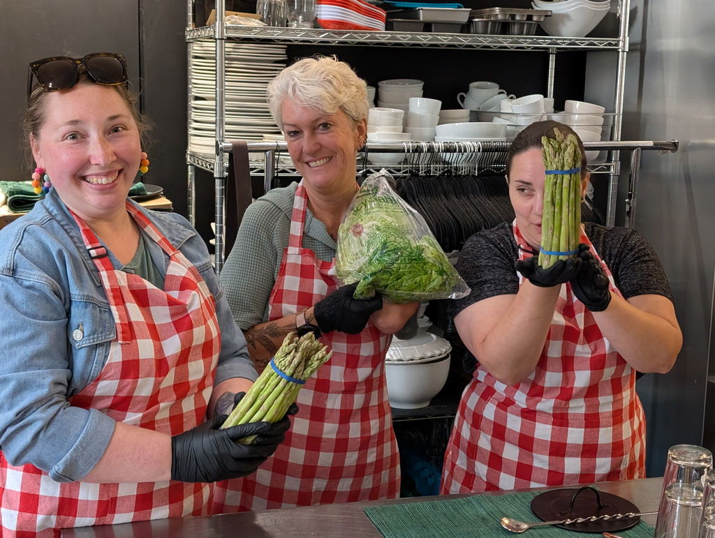 Prepping Veggies