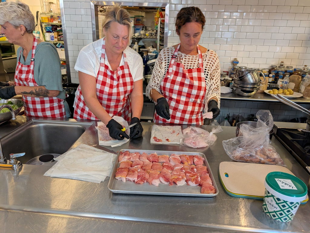 Prepping Veggies