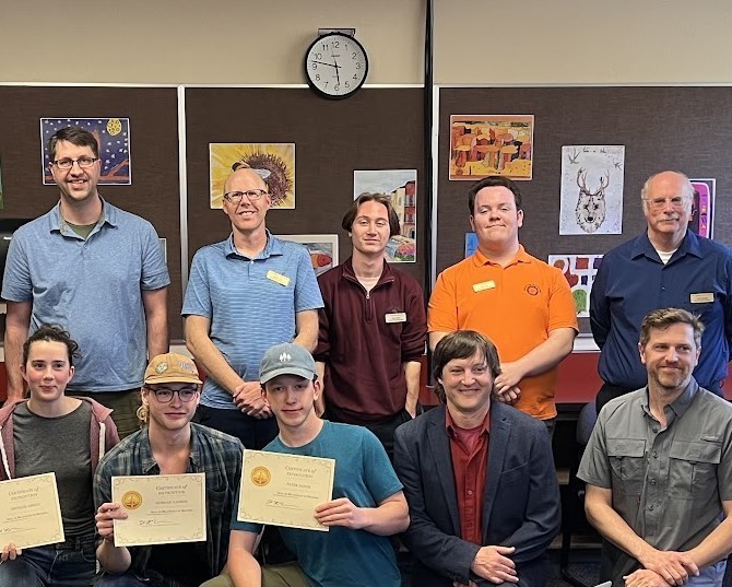 June Meeting celebrating students 