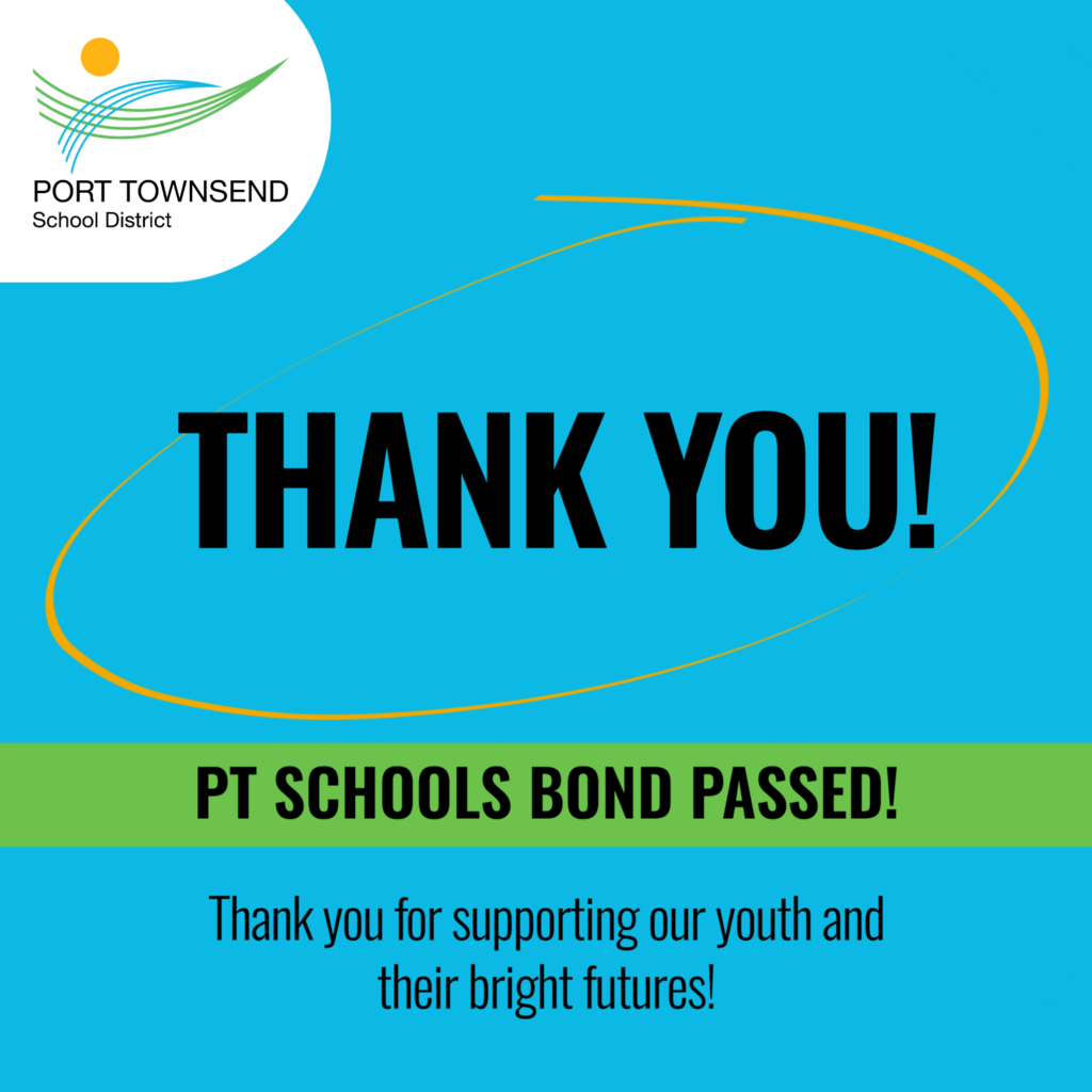 Thank you! PT Schools Bond Passed!