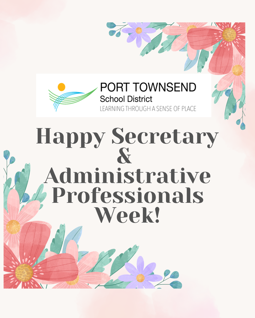 decorative flower image Happy secretary and  administrative professionals week