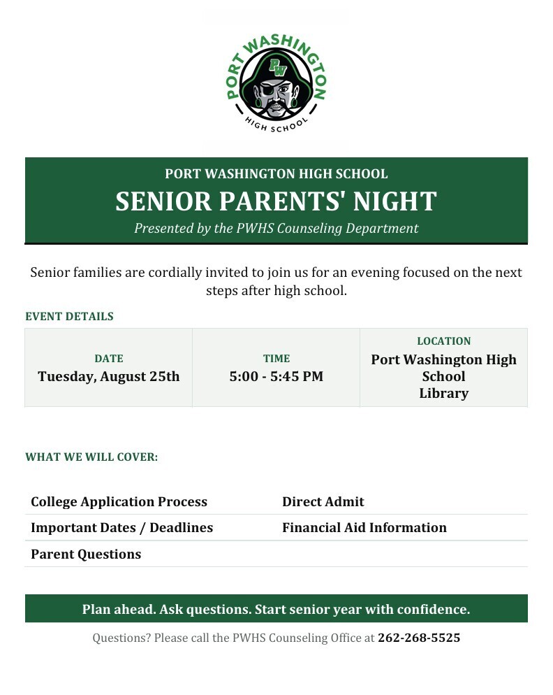 Senior Parents' Night