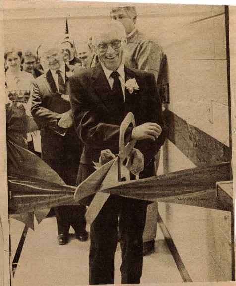 Ribbon cutting ceremony