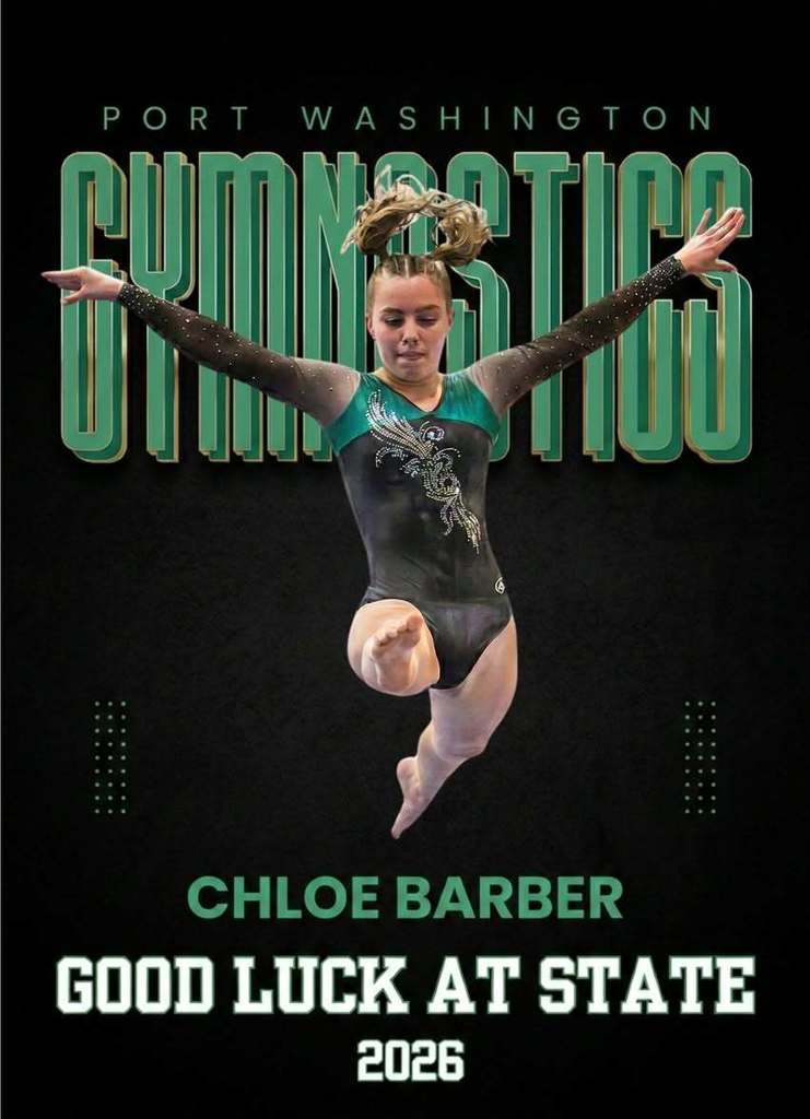 high school gymnast doing the splits