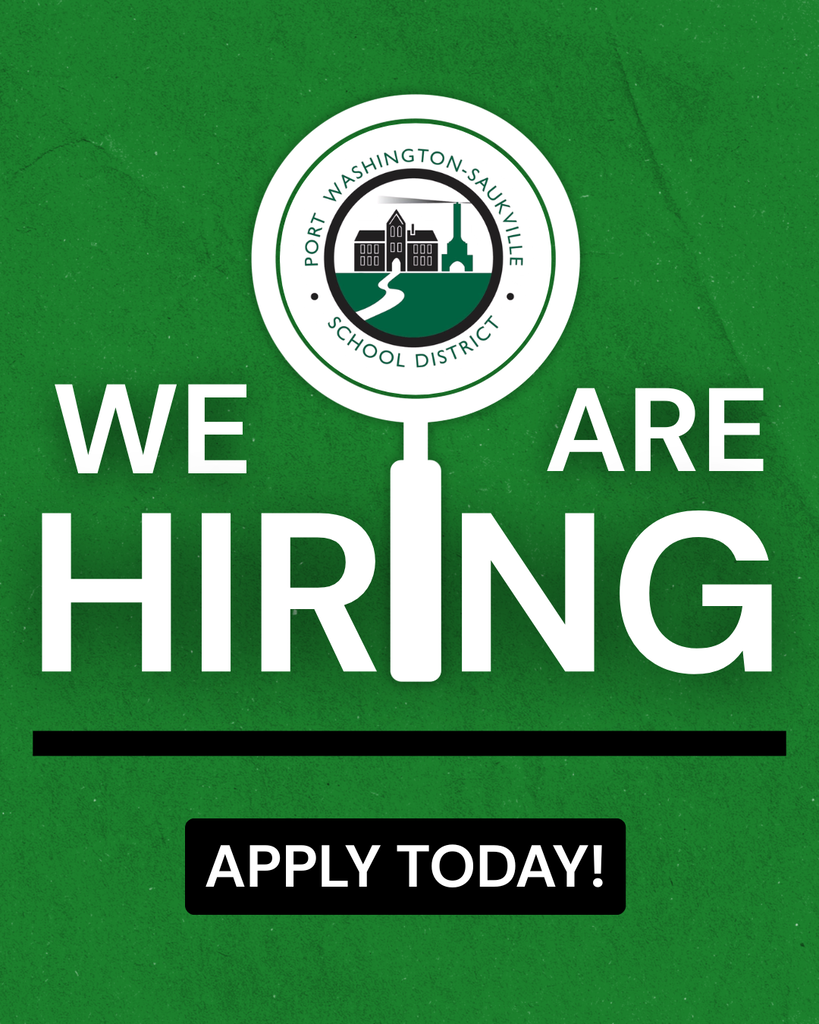 Text: We are hiring. Apply today!