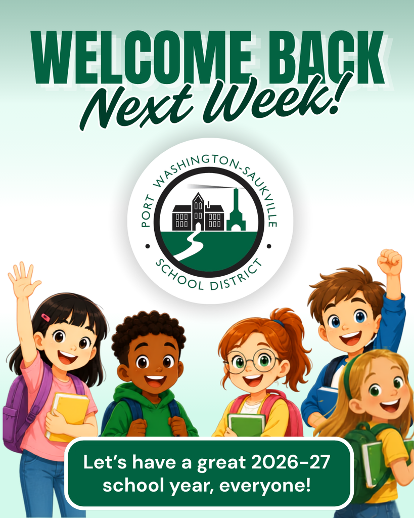 PWSSD looks forward to welcoming our students back to school next week! 