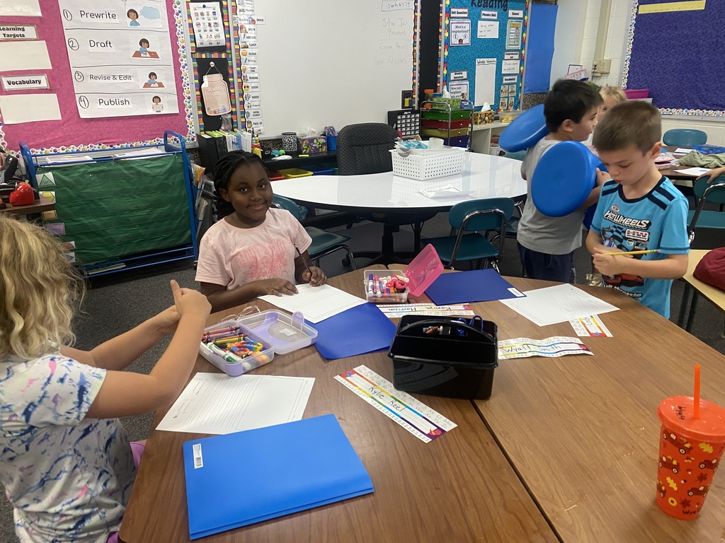 Students learning