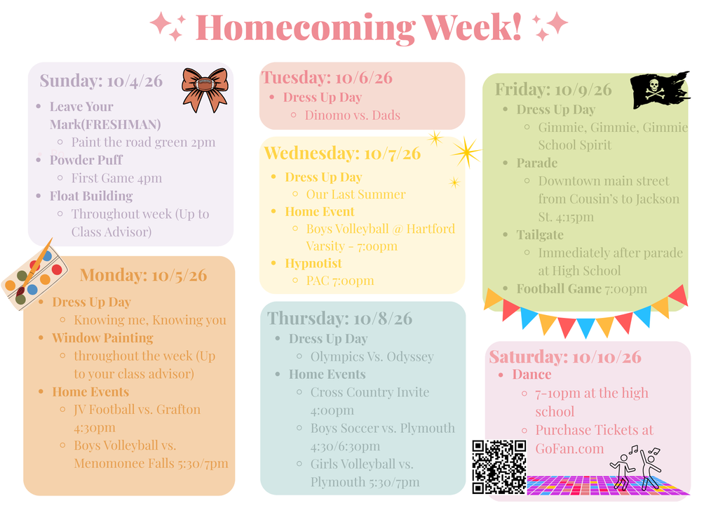 Homecoming Week Events