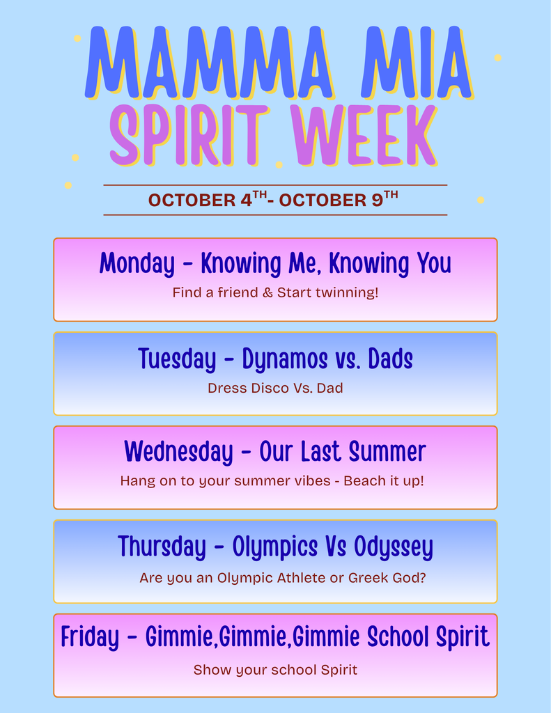 Homecoming dress up days