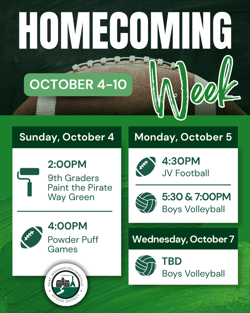 Homecoming Week October 4-10