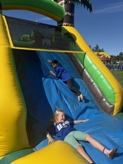 Students playing at Kind Kids Day