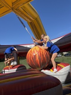 Students playing at Kind Kids Day