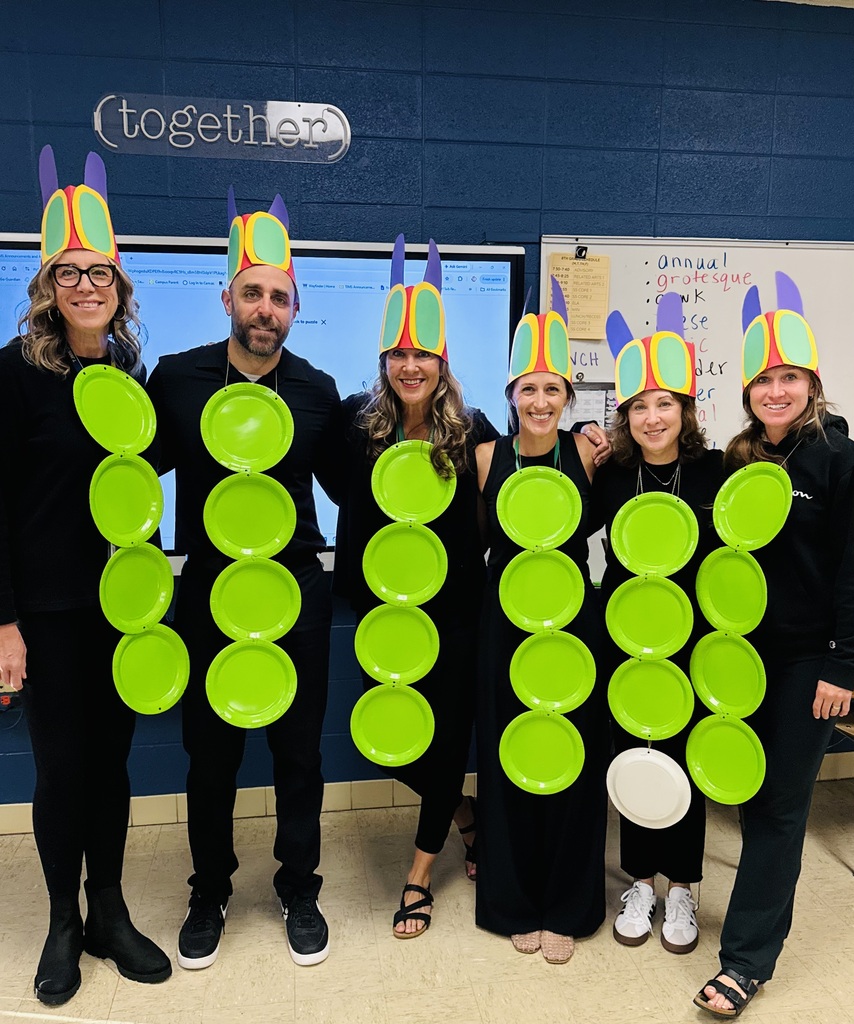 TJMS Spirit Week Dress Up Days Staff