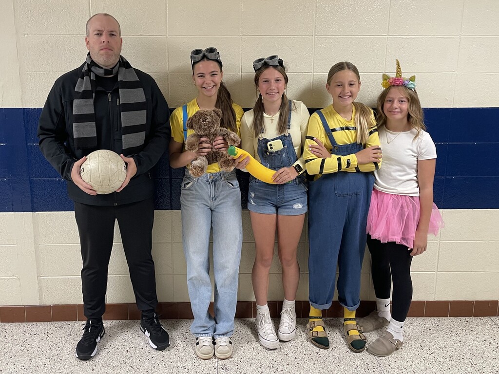 TJMS Spirit Week Dress Up Days Students and Staff