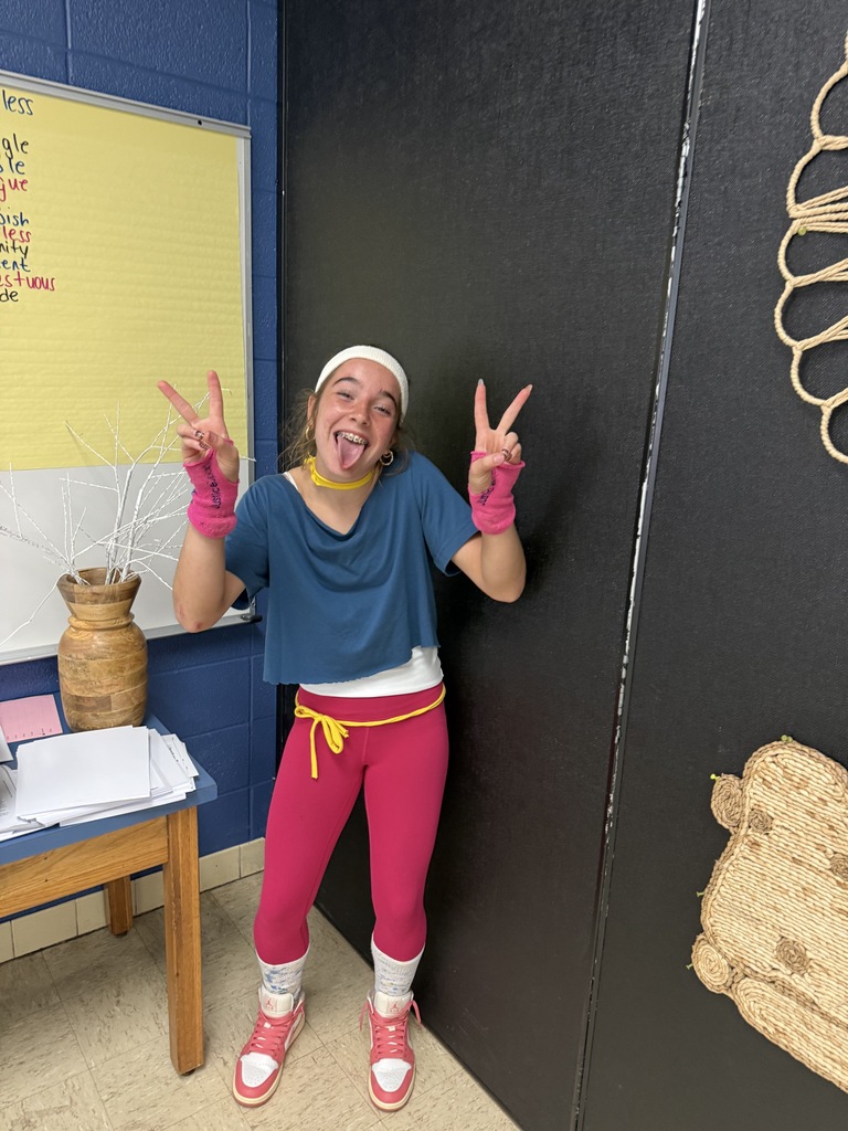 TJMS Spirit Week Dress Up Days Students