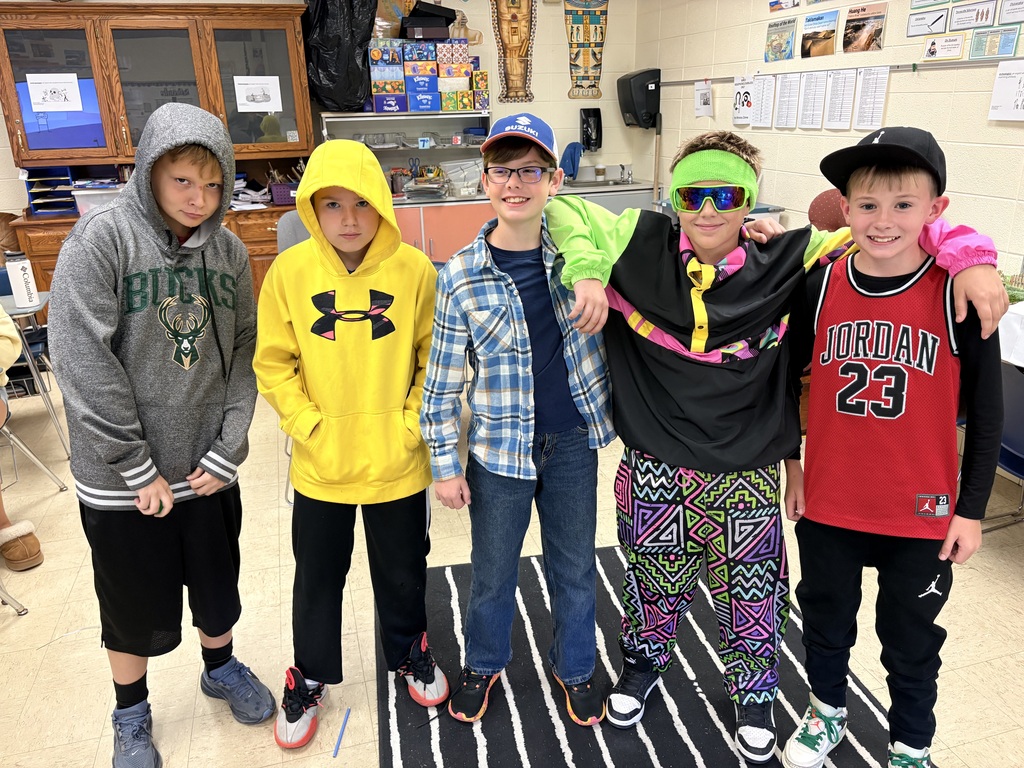 TJMS Spirit Week Dress Up Days Students