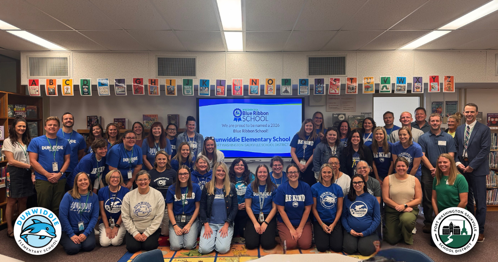 Dunwiddie Elementary School Named 2026 Blue Ribbon School!