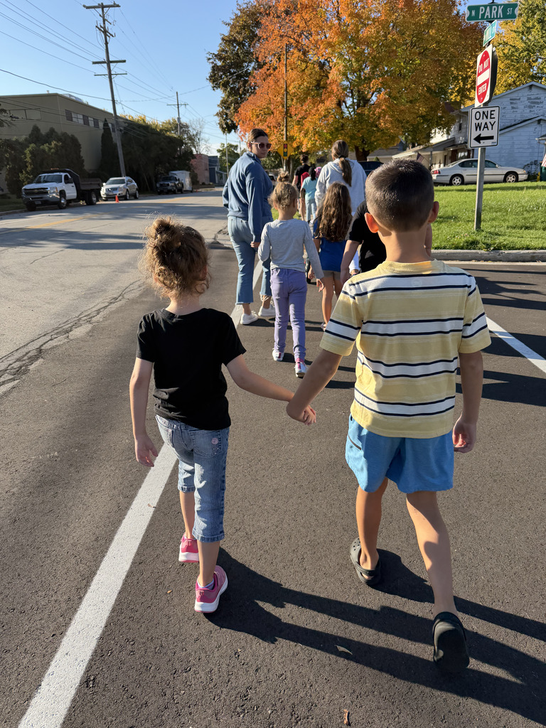 kids walking