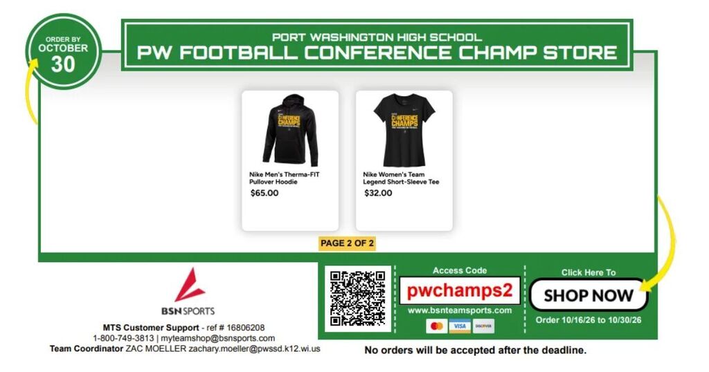 team shop