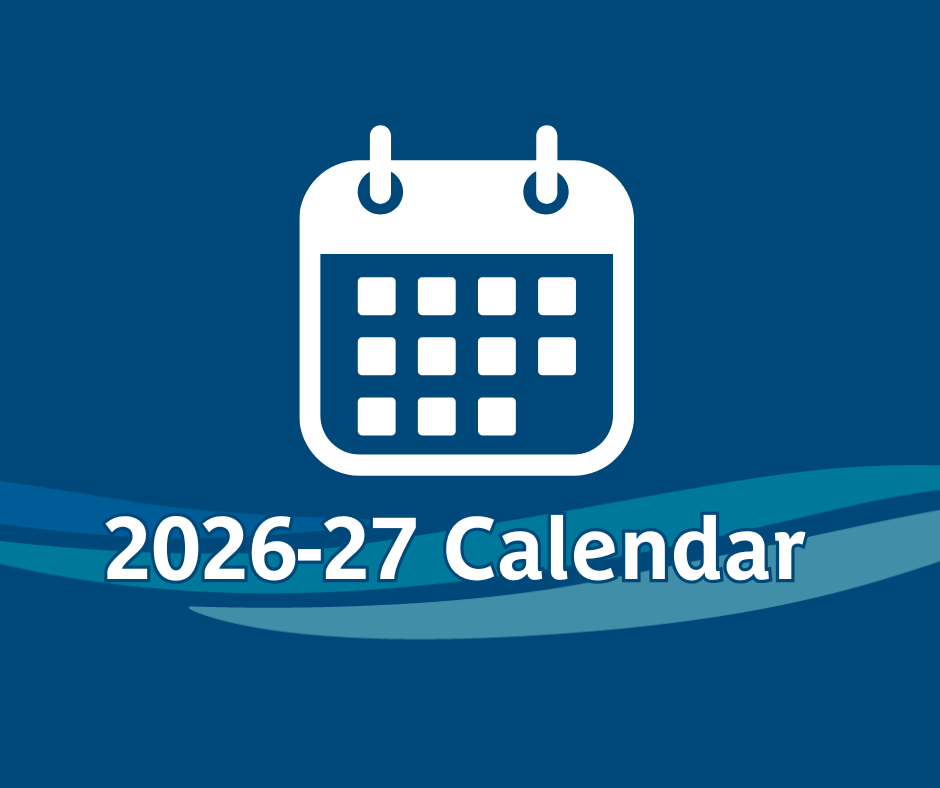a graphic that says 2026-27 calendar