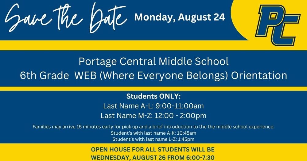 6th Grade Orientation