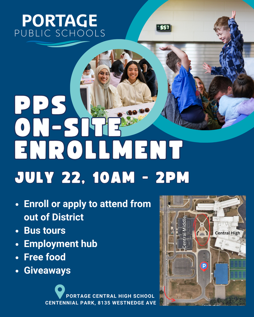 enrollment flyer, text in caption