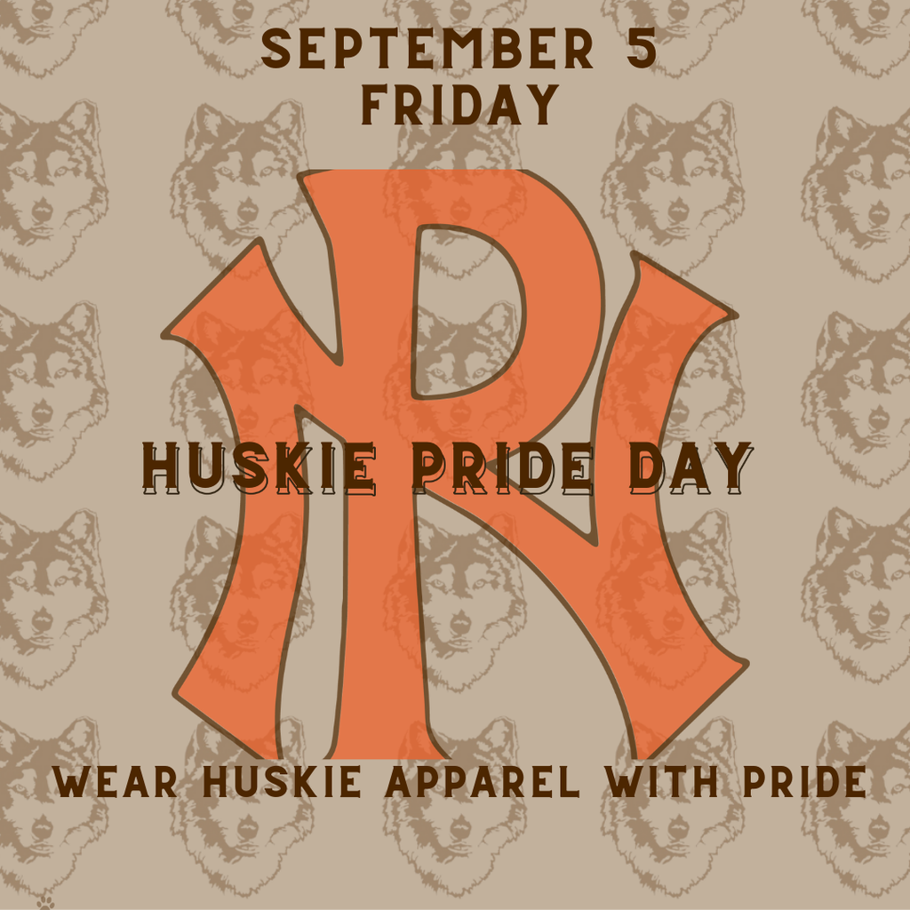 pn logo september 5 friday huskie pride day wear huskie apparel with pride