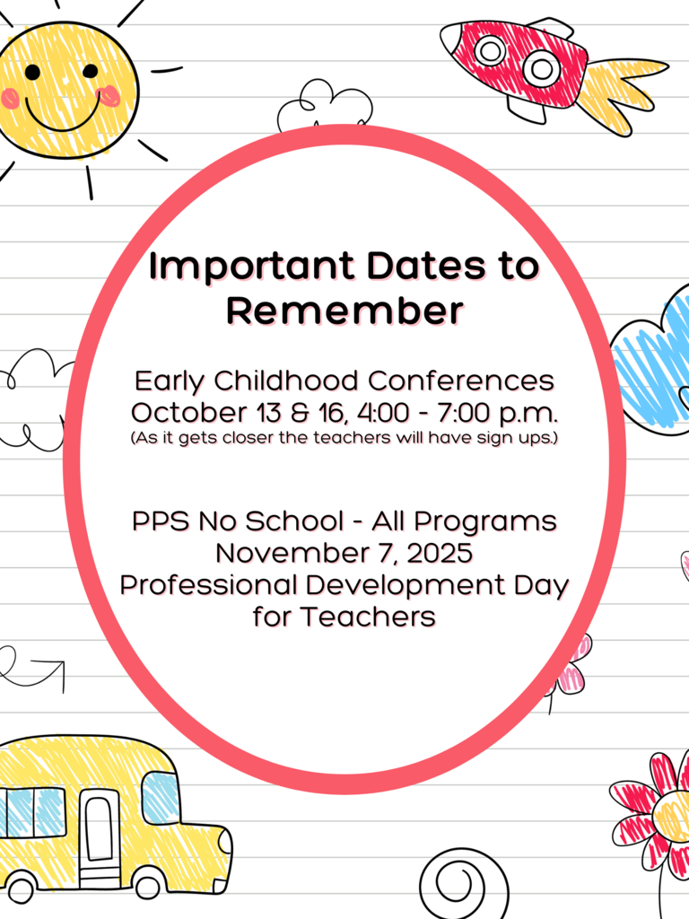 Important Dates to Remember