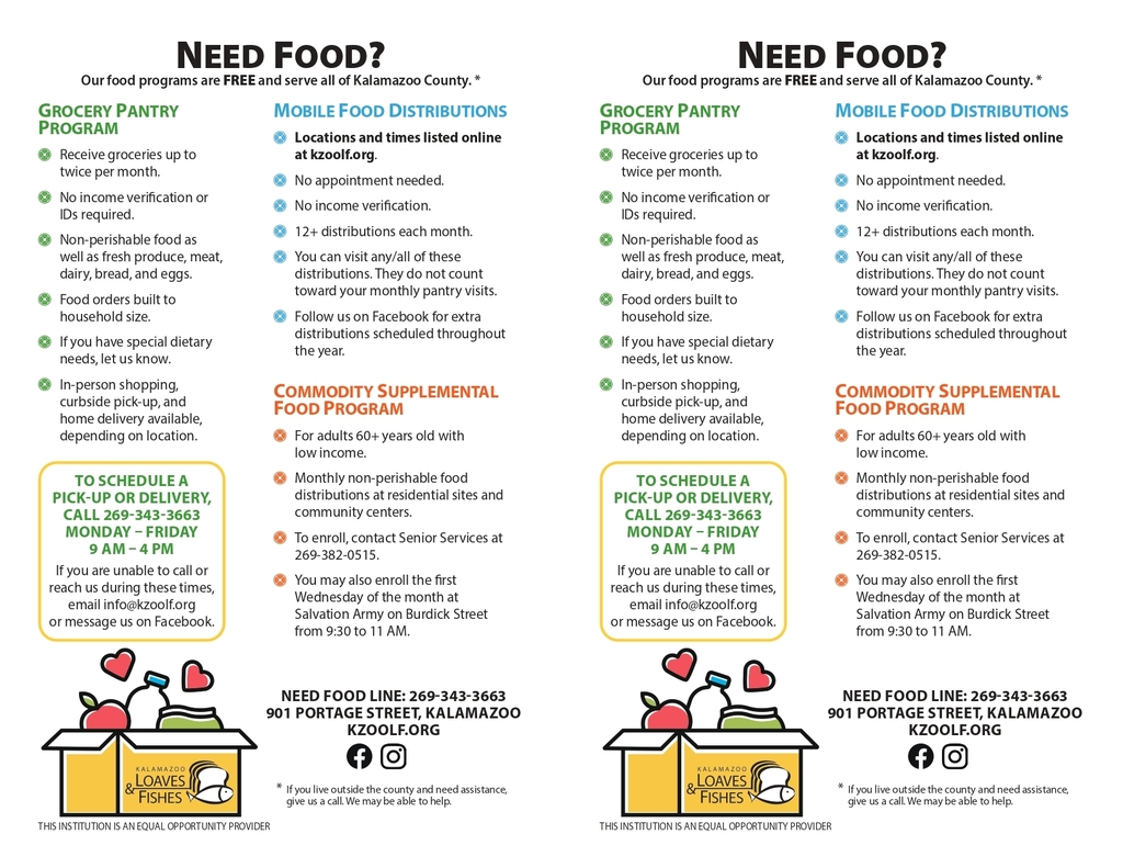 Need food?  Delivery or pick up options available.