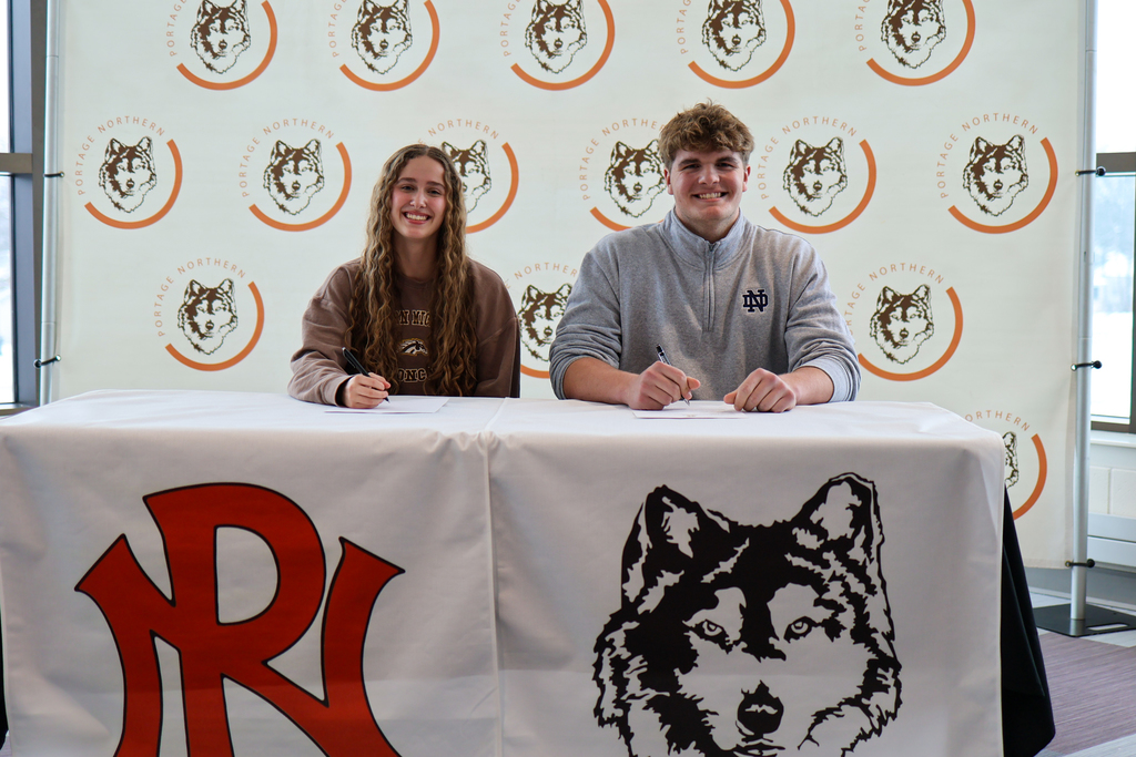 pn students signing commitment to play sports at notre dame and wmu