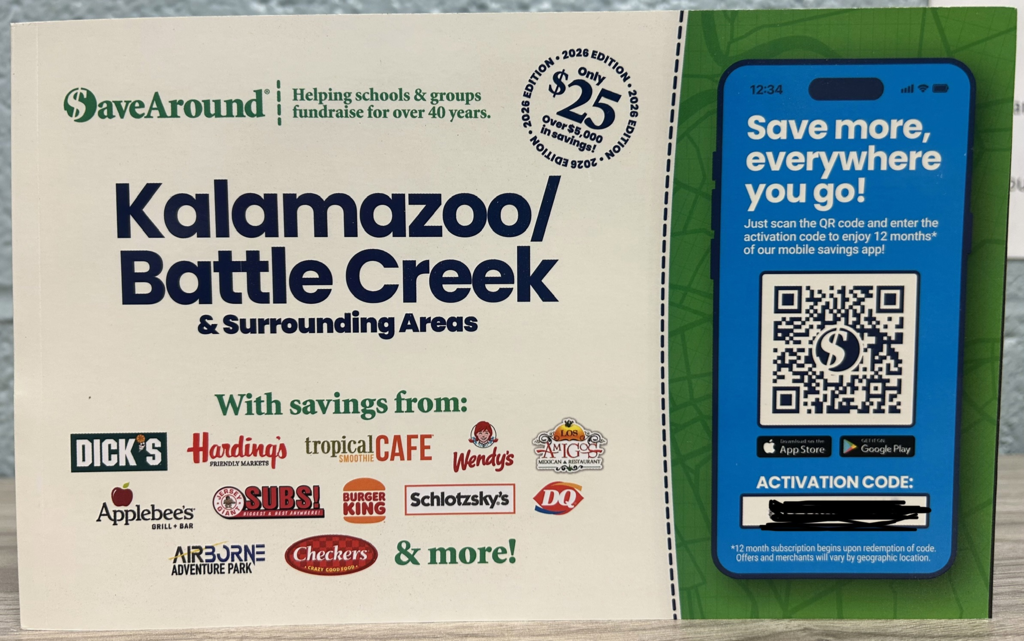 Picture of coupon book