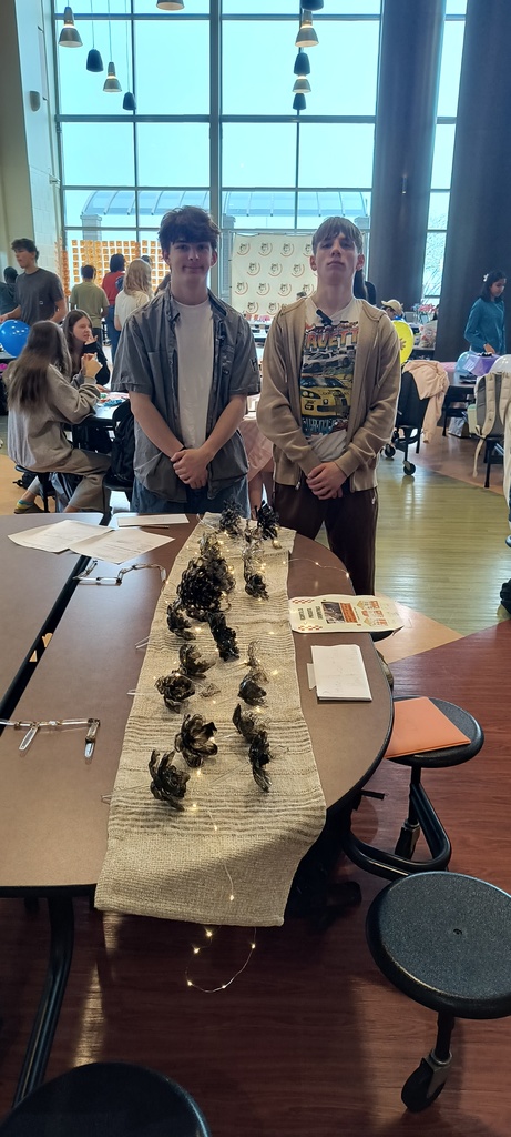 students at econ fair