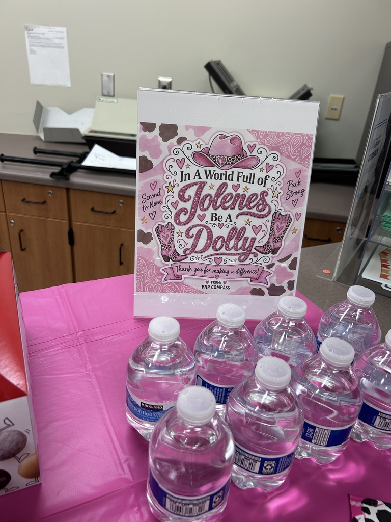 PTO with coffee and donuts for Dolly Day