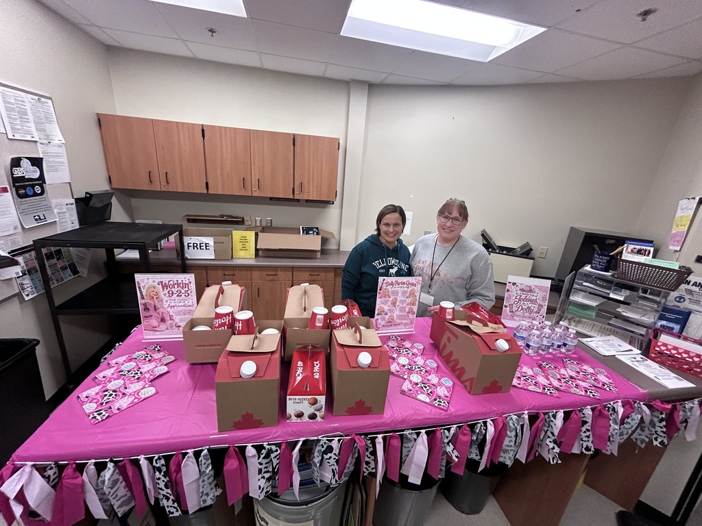PTO with coffee and donuts for Dolly Day