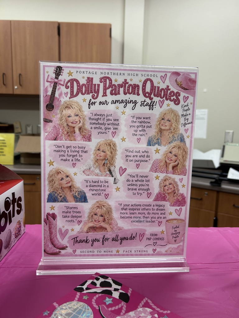 PTO with coffee and donuts for Dolly Day