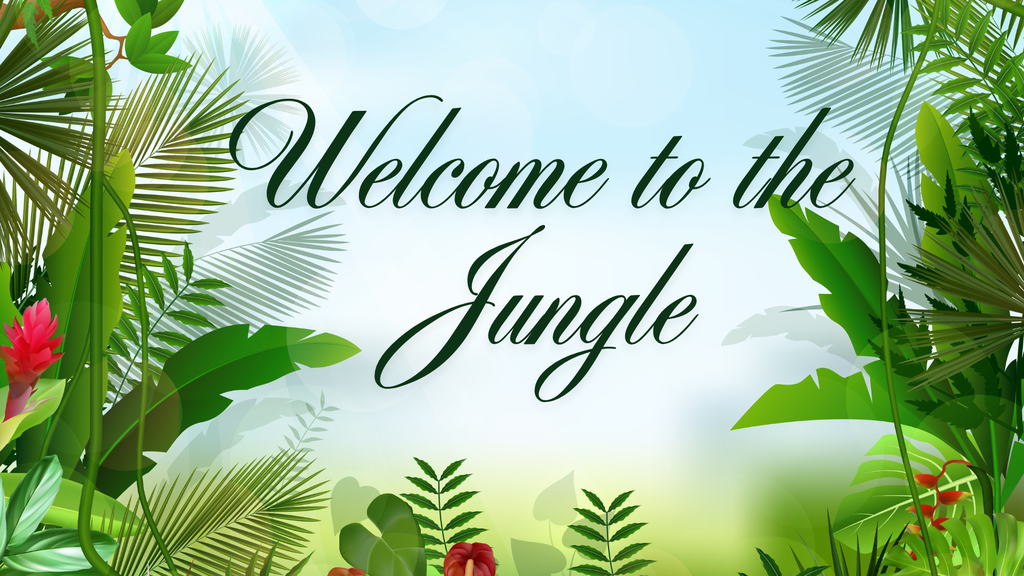welcome to the jungle, jungle foliage