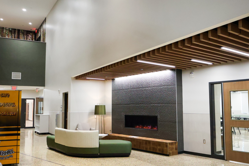 a water vapor fireplace
