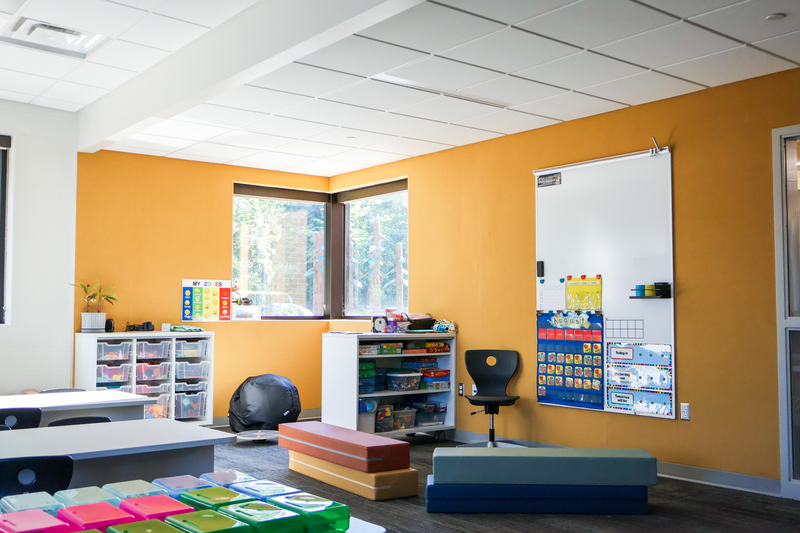 a classroom