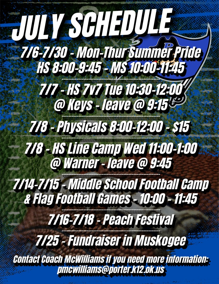 July Football 