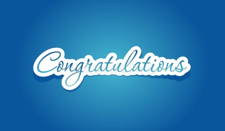 congratulations